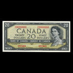 Canada, Bank of Canada, 20 dollars <br /> 1954