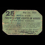 Canada, W.C. Edwards & Co. Ltd., 25 cents <br /> May 1, 1895