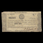 Canada, W.H. Scott & Co., 15 sous <br /> July 25, 1837