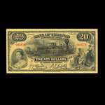 Canada, Bank of Toronto (The), 20 dollars <br /> January 2, 1935