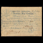 Canada, Hudson's Bay Company, 1 shilling <br /> 1846