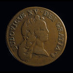 France, Louis XV, 1/2 sol : 1721