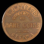 Canada, L.J. Casault, no denomination <br /> 1892