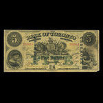 Canada, Bank of Toronto (The), 5 dollars <br /> July 1, 1890