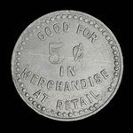 Canada, Raymond Mercantile Co. Ltd., 5 cents <br /> September 15, 1944