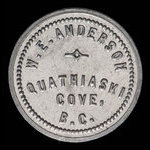 Canada, W.E. Anderson, 5 fish <br /> 1939