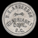 Canada, W.E. Anderson, 10 fish <br /> 1939