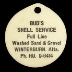 Canada, Bud's Shell Service, no denomination <br />