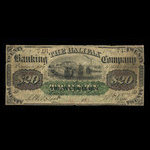 Canada, Halifax Banking Company, 20 dollars <br /> July 1, 1871