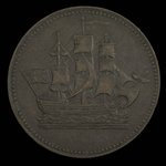 Canada, unknown, 1/2 penny <br /> 1835