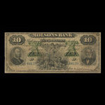 Canada, Molsons Bank, 10 dollars <br /> January 2, 1900