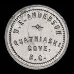 Canada, W.E. Anderson, 5 fish <br /> 1939