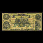 Canada, Bank of Toronto (The), 5 dollars <br /> February 1, 1906