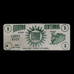 Canada, Town of Aurora, 1 dollar <br /> 1963