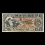 Canada, Canadian Bank of Commerce, 5 dollars <br /> May 1, 1912
