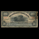 Canada, Northern Crown Bank, 20 dollars <br /> July 2, 1908