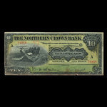 Canada, Northern Crown Bank, 10 dollars <br /> July 2, 1914