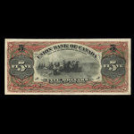 Canada, Union Bank of Canada (The), 5 dollars <br /> June 1, 1903