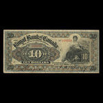 Canada, Royal Bank of Canada, 10 dollars <br /> January 2, 1901