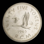 Canada, Royal Canadian Mint, 25 tokens <br /> 1965