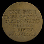 Canada, R.W. Williams, 1 glass, caxton water <br /> 1895
