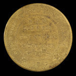 Canada, Ludger Gravel, no denomination <br /> 1892