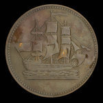 Canada, unknown, 1/2 penny <br /> 1835