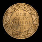 Canada, George V, 1 cent <br /> 1911