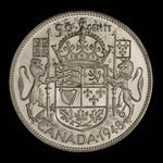 Canada, George VI, 50 cents <br /> 1948