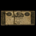 Canada, Bank of Canada, 5 dollars <br /> January 1, 1820