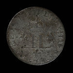 France, Louis XIV, mousquetaire (15 deniers) <br /> 1711