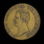 Canada, unknown, 1/2 penny <br /> 1814
