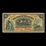 Canada, Bank of Nova Scotia, 5 dollars <br /> September 1, 1908
