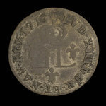 France, Louis XIV, mousquetaire (15 deniers) <br /> 1713