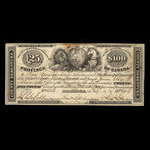 Canada, Municipal Council of Leeds & Grenville Counties, 25 pounds <br /> February 14, 1852