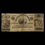 Canada, Cuvillier & Sons, 7 1/2 pence <br /> July 10, 1837