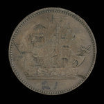 Canada, Devins & Bolton, no denomination <br /> 1867