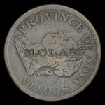 Canada, Province of Nova Scotia, 1 penny <br /> 1832