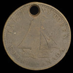 Canada, unknown, 1/2 penny <br /> 1820