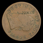 Canada, Province of Nova Scotia, 1/2 penny <br /> 1832