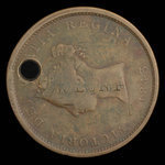 Canada, Province of New Brunswick, 1 penny <br /> 1843