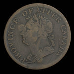 Canada, unknown, 1/2 penny <br /> 1832