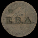 Canada, unknown, 1/2 penny <br /> 1820