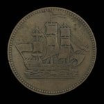 Canada, unknown, 1/2 penny <br /> 1835