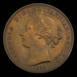 Canada, Province of Nova Scotia, 1 penny <br /> 1856