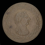 Canada, unknown, 1 penny <br /> 1814