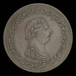 Canada, unknown, 1 penny <br /> 1812