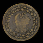 Canada, unknown, 1/2 penny <br /> 1812