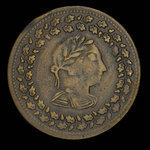 Canada, unknown, 1/2 penny <br /> 1812