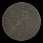 Canada, unknown, 1/2 penny <br /> 1805